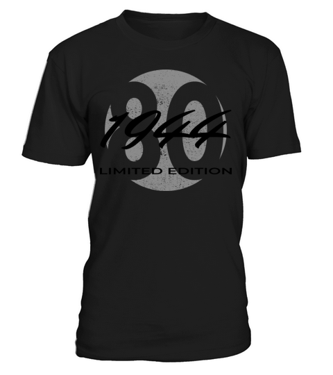 80th birthday men women 80 years 1944 vintage T-Shirt Unisex