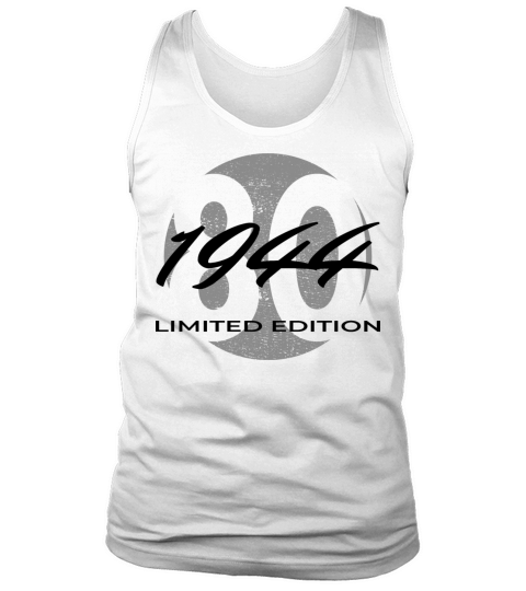 80th birthday men women 80 years 1944 vintage Tank Top Unisex