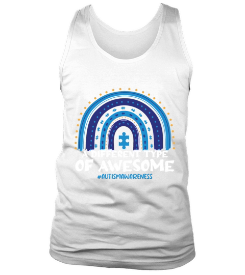 A Different Type Of Awesome Autism Awareness Tank Top Unisex