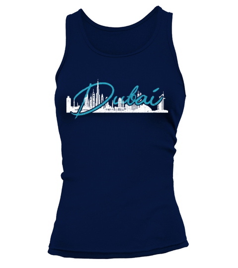Dubai Skyline UAE Souvenir Tank top Woman