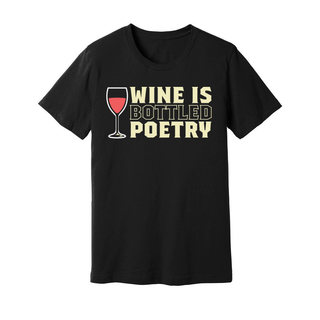 Bottled Poetry Novelist Gift Unisex Jersey Tee