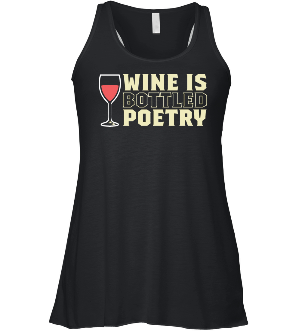 Bottled Poetry Novelist Gift Women's Flowy Tank Top