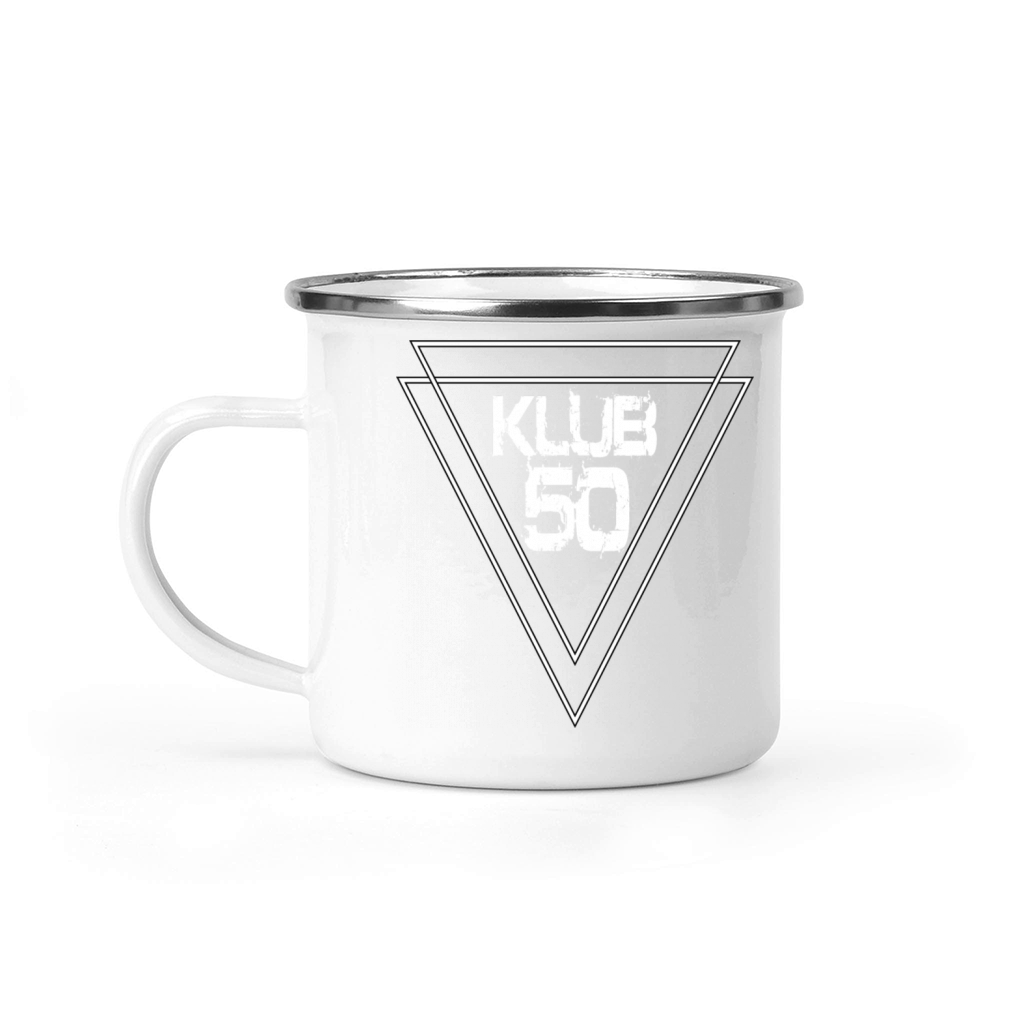 Club 50 birthday gift idea for a 50th birthday Camping Mug