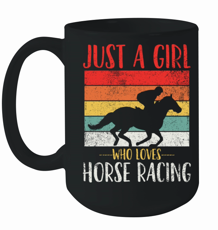 Horse Racing Vintage Ceramic Mug