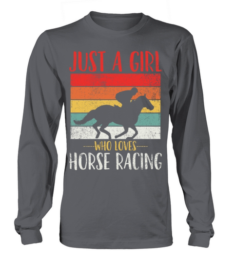Horse Racing Vintage Long sleeved Unisex