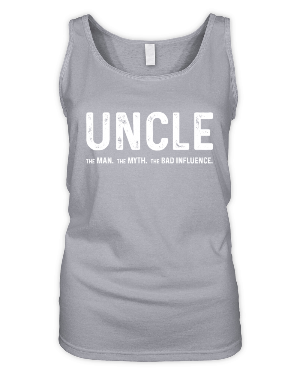 Uncle The Man The Myth The Bad Influence Organic Women's Tank Top