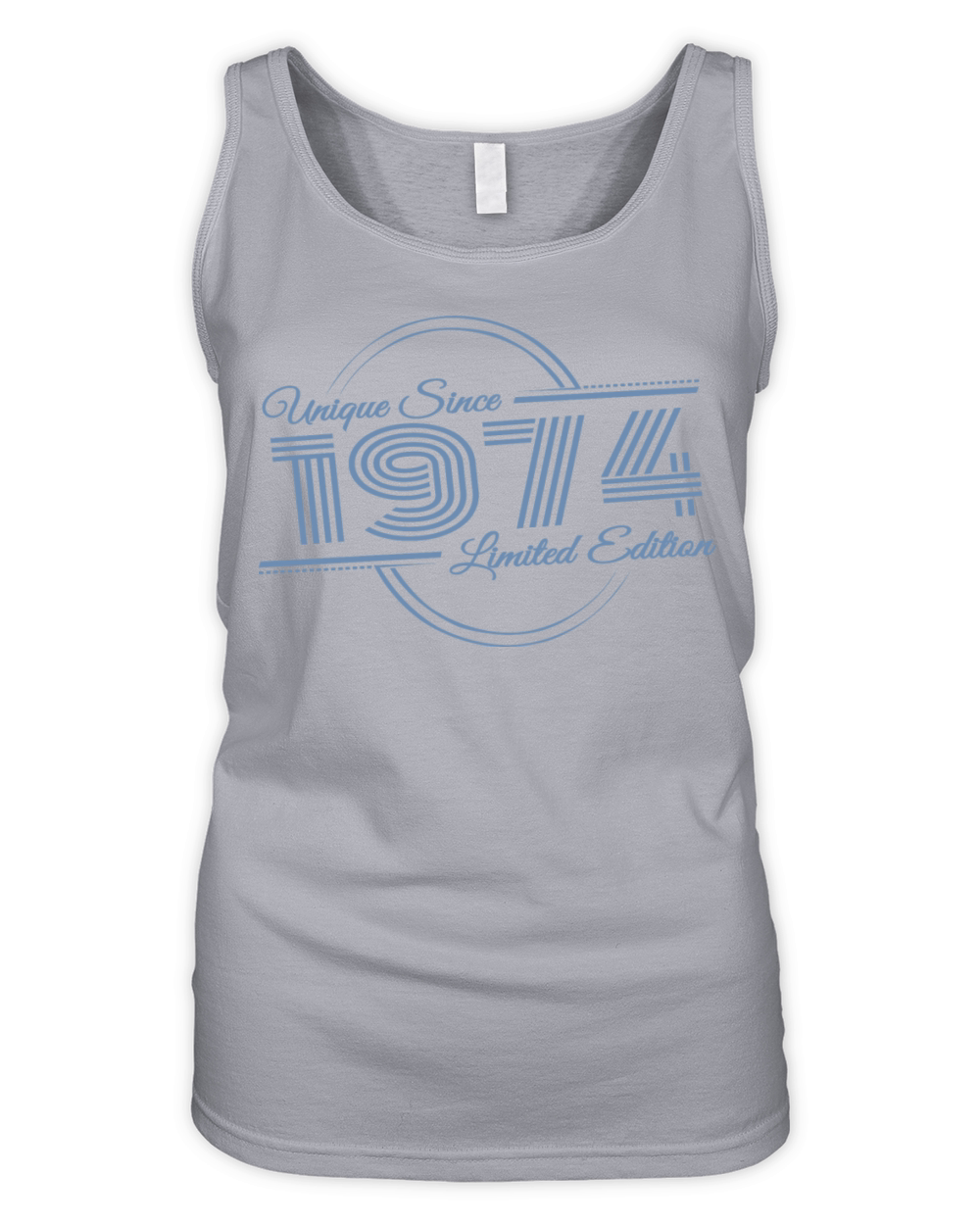 Uniquely retro since vintage 1974 Organic Women's Tank Top