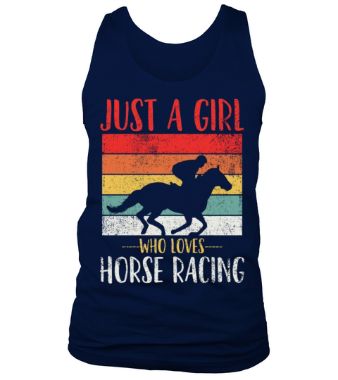 Horse Racing Vintage Tank Top Unisex