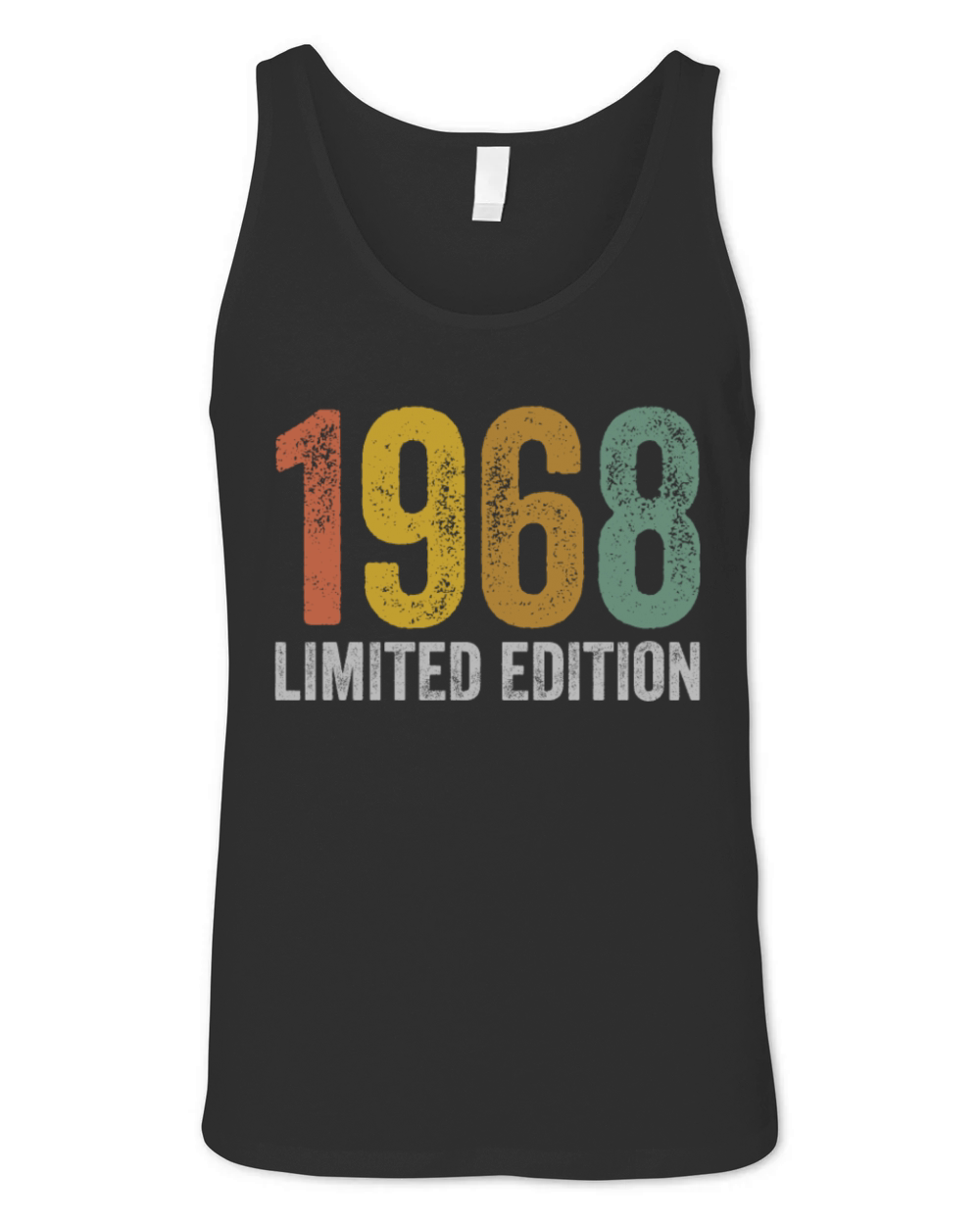 Birthday 1968 Limited Edition Unisex Jersey Tank