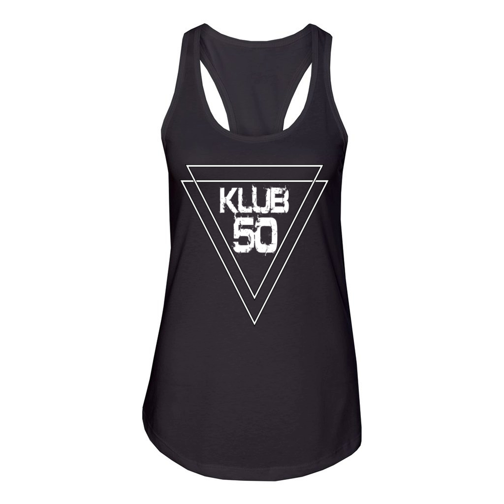 Club 50 birthday gift idea for a 50th birthday Women's Racerback Tank