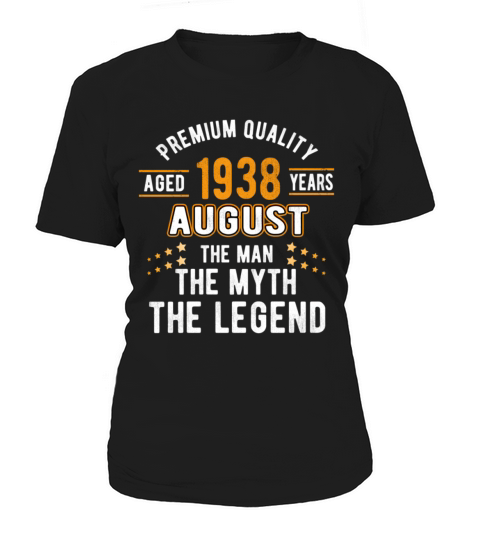 Myth Legend August 1938 85Th 85 Women's T-Shirt