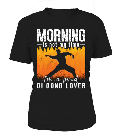 Qigong Lover Morning Is Not My Time Meditation Women's T-Shirt