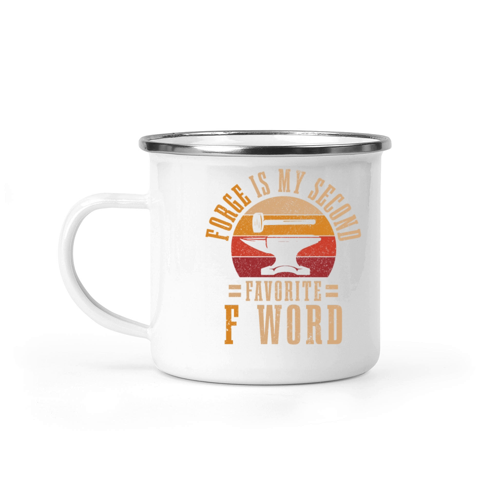 Blacksmith Knife Making Blacksmithing Camping Mug