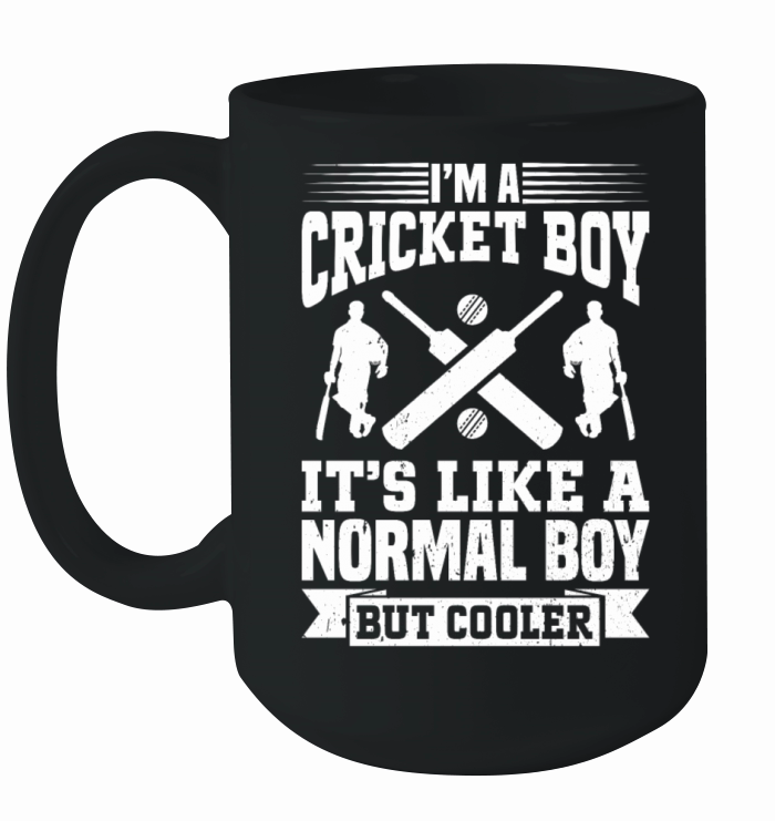 Cricket Player Boy - Im A Cricket Boy Ceramic Mug