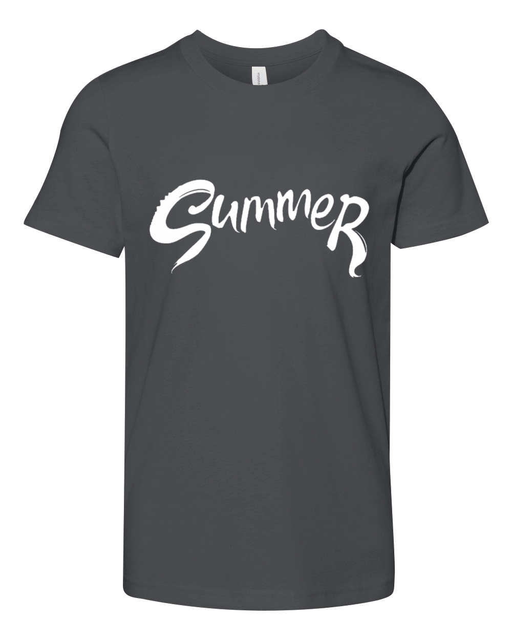 Summer typography funny Youth Unisex Jersey Tee
