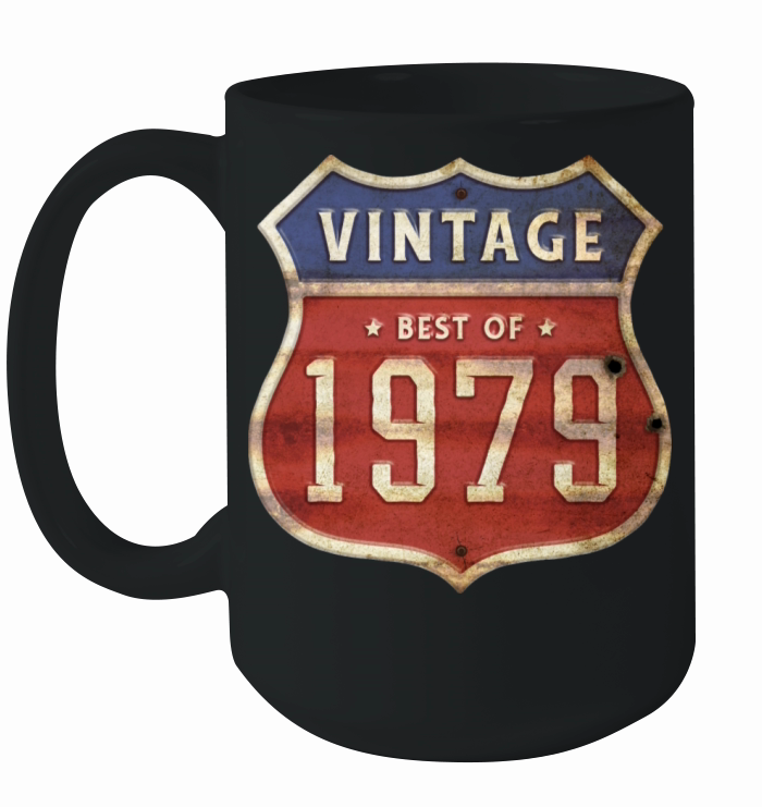 45 Years Old Vintage 1979 Limited Edition 45th Ceramic Mug