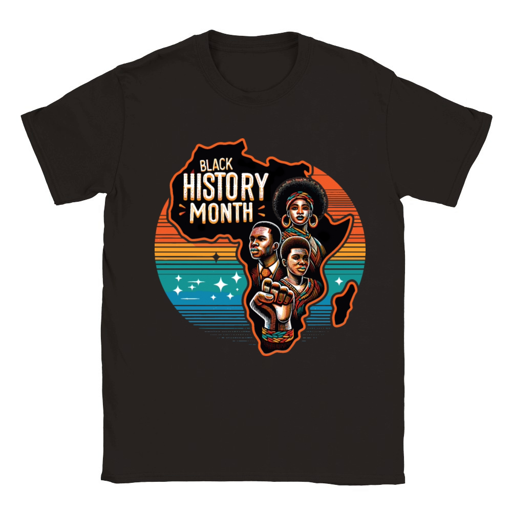 Black History Month - Cultural Tapestry Classic Kids Crewneck T-shirt