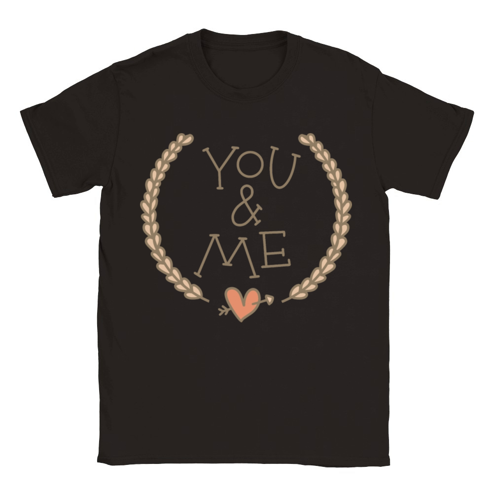 YOU AND ME Classic Kids Crewneck T-shirt