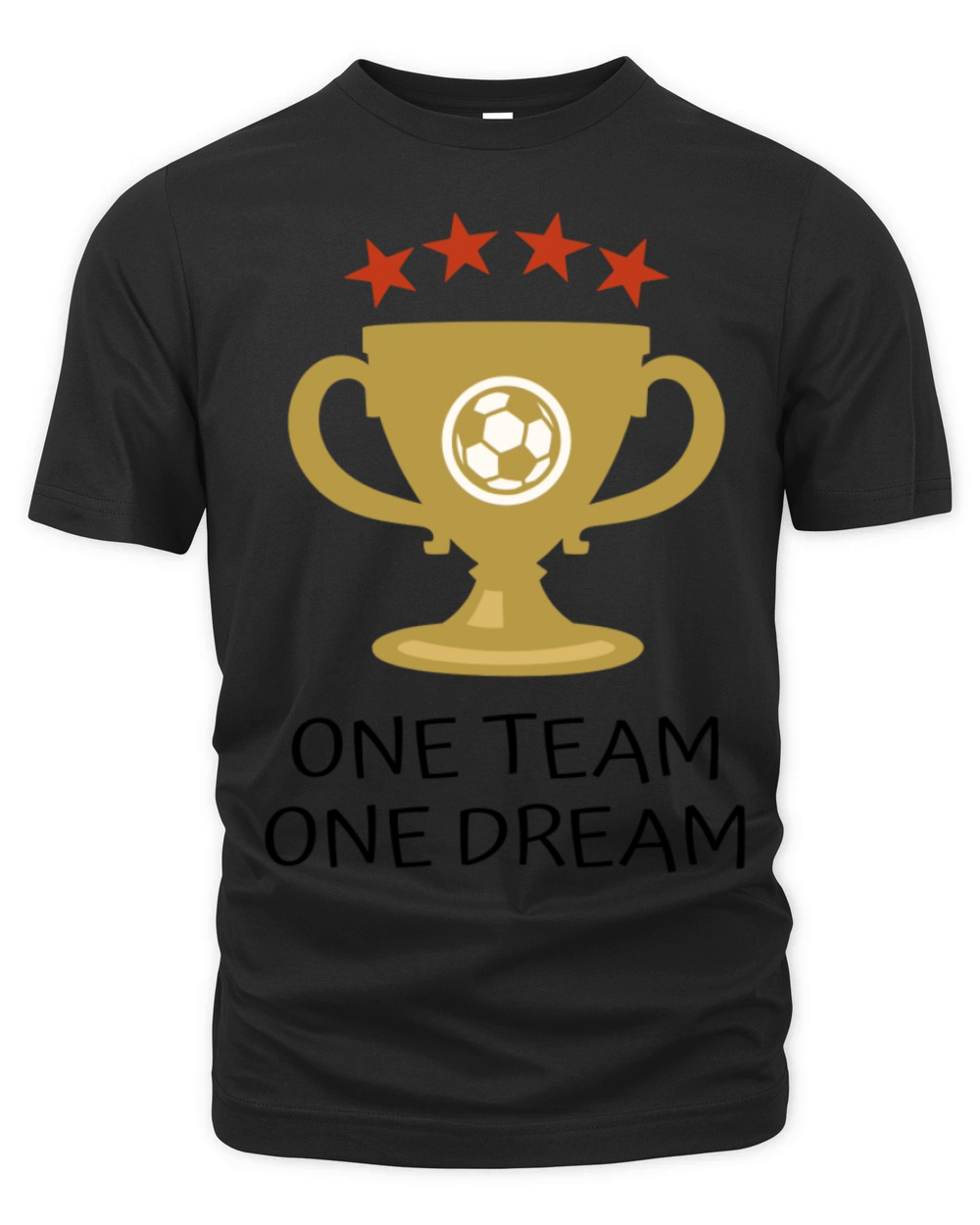 One Team One Dream Motivational Sports Football So Organic Unisex T-shirt