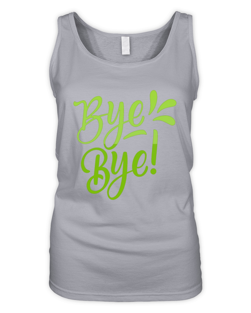 bye bye Organic Women's Tank Top