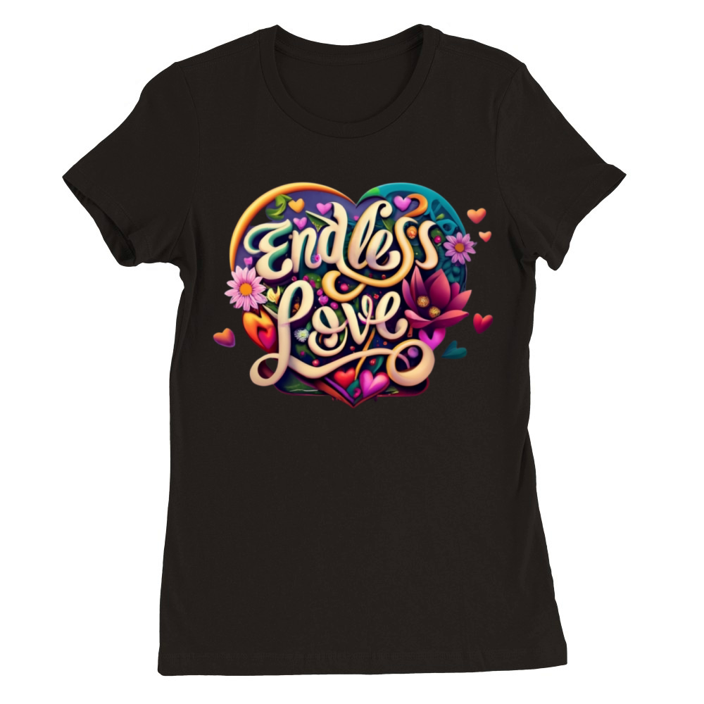 Endless Love Premium Womens Crewneck T-shirt
