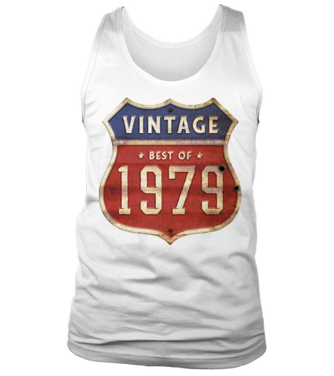 45 Years Old Vintage 1979 Limited Edition 45th Tank Top Unisex