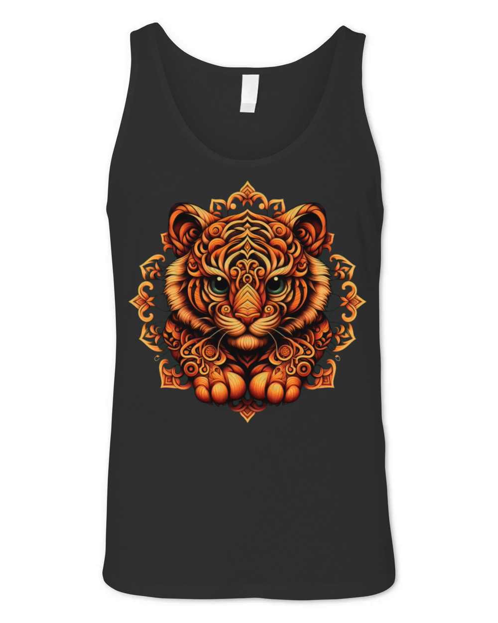 Cute tiny tiger Unisex Jersey Tank