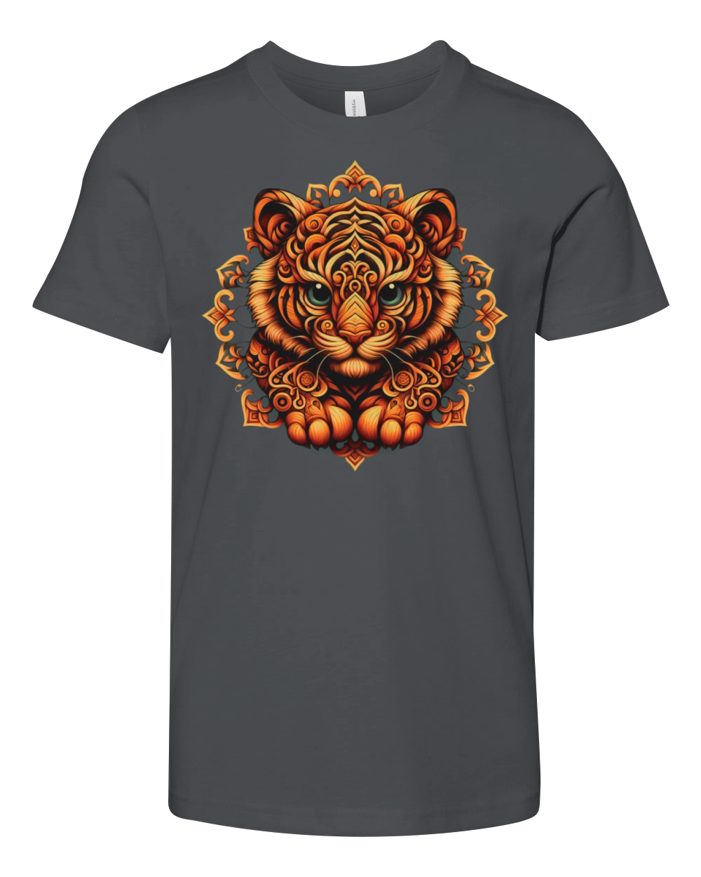 Cute tiny tiger Youth Unisex Jersey Tee