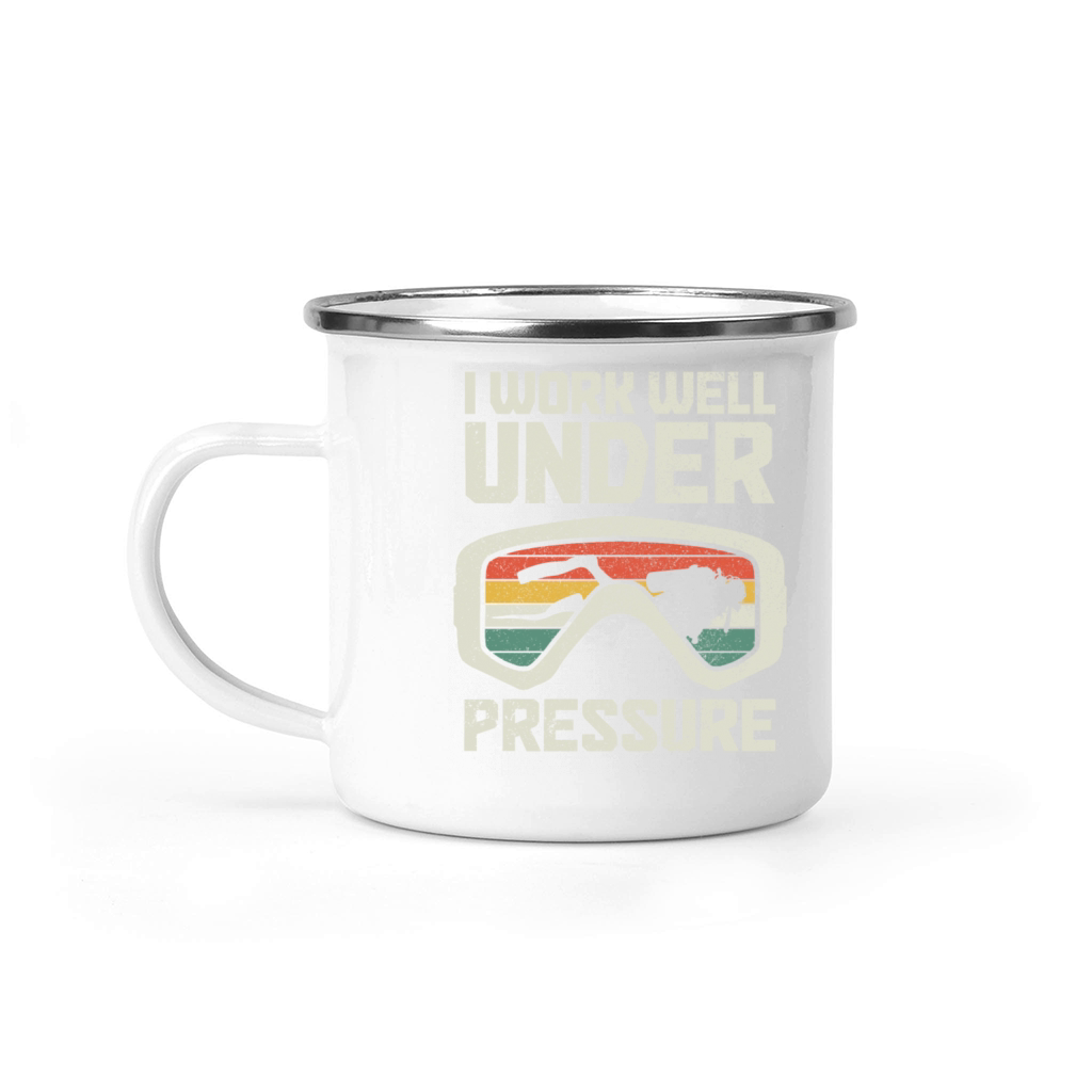 Scuba Diving Funny Vintage Diver Gift Camping Mug