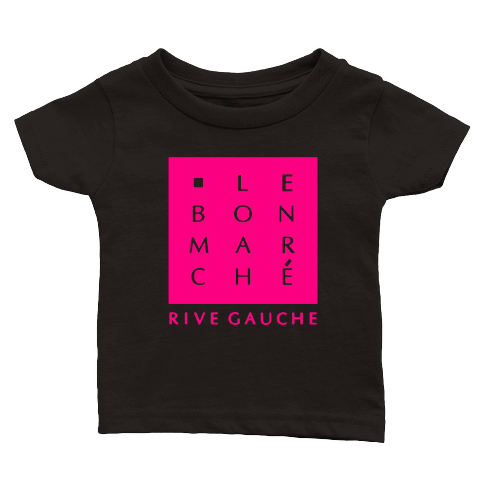 Le bon marche rive gauche Classic Baby Crewneck T-shirt