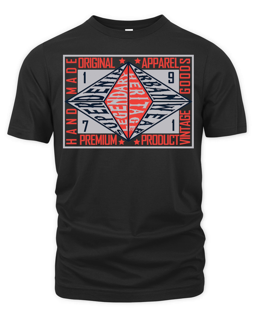 Super Denim Hand made Premium Product Vintage Goods Organic Unisex T-shirt