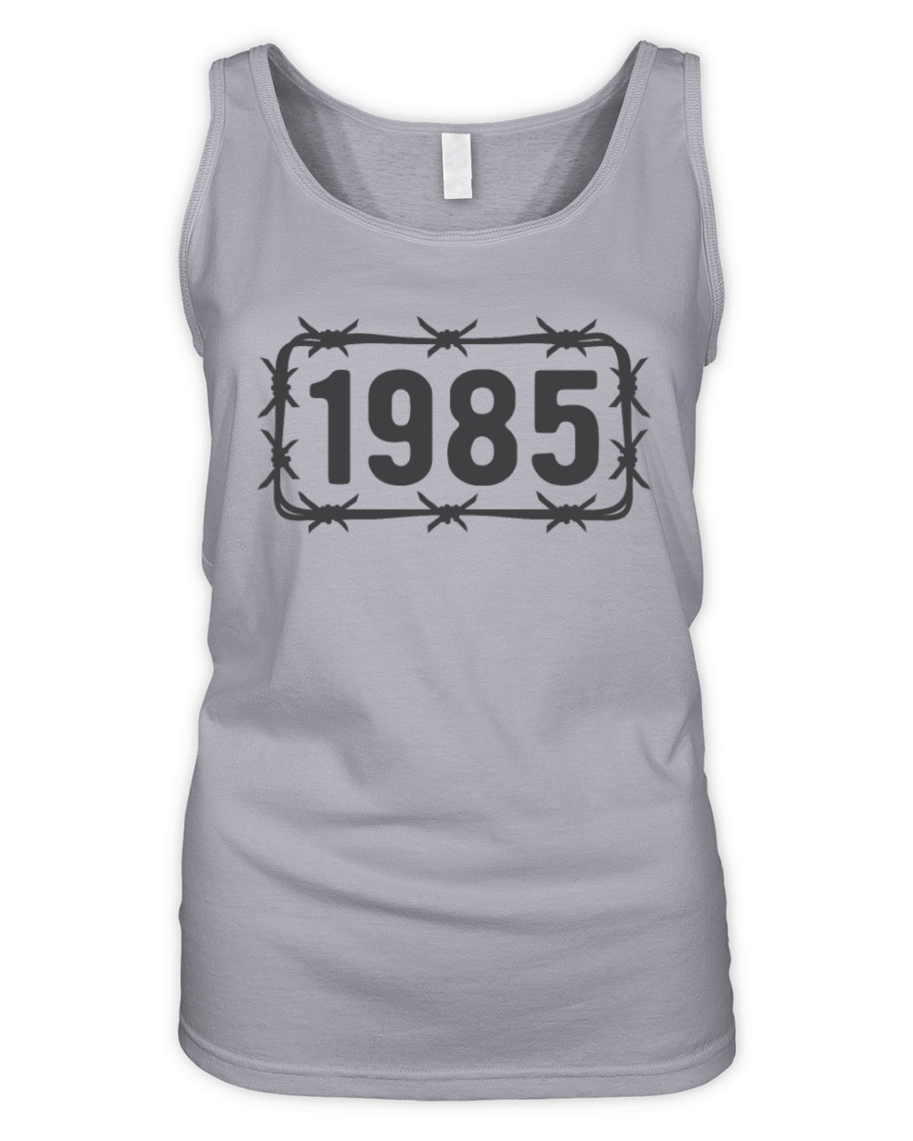 Birthday Vintage 1985 Barbed Wire Organic Women's Tank Top