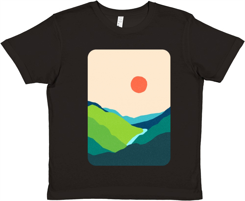 Green Hills Premium Kids Crewneck T-shirt