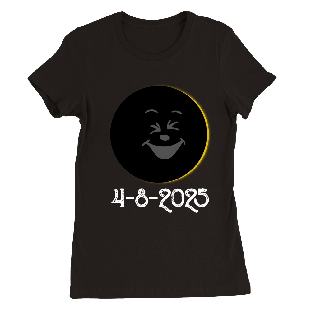 America Totality 04 08 24 Total Solar Premium Womens Crewneck T-shirt