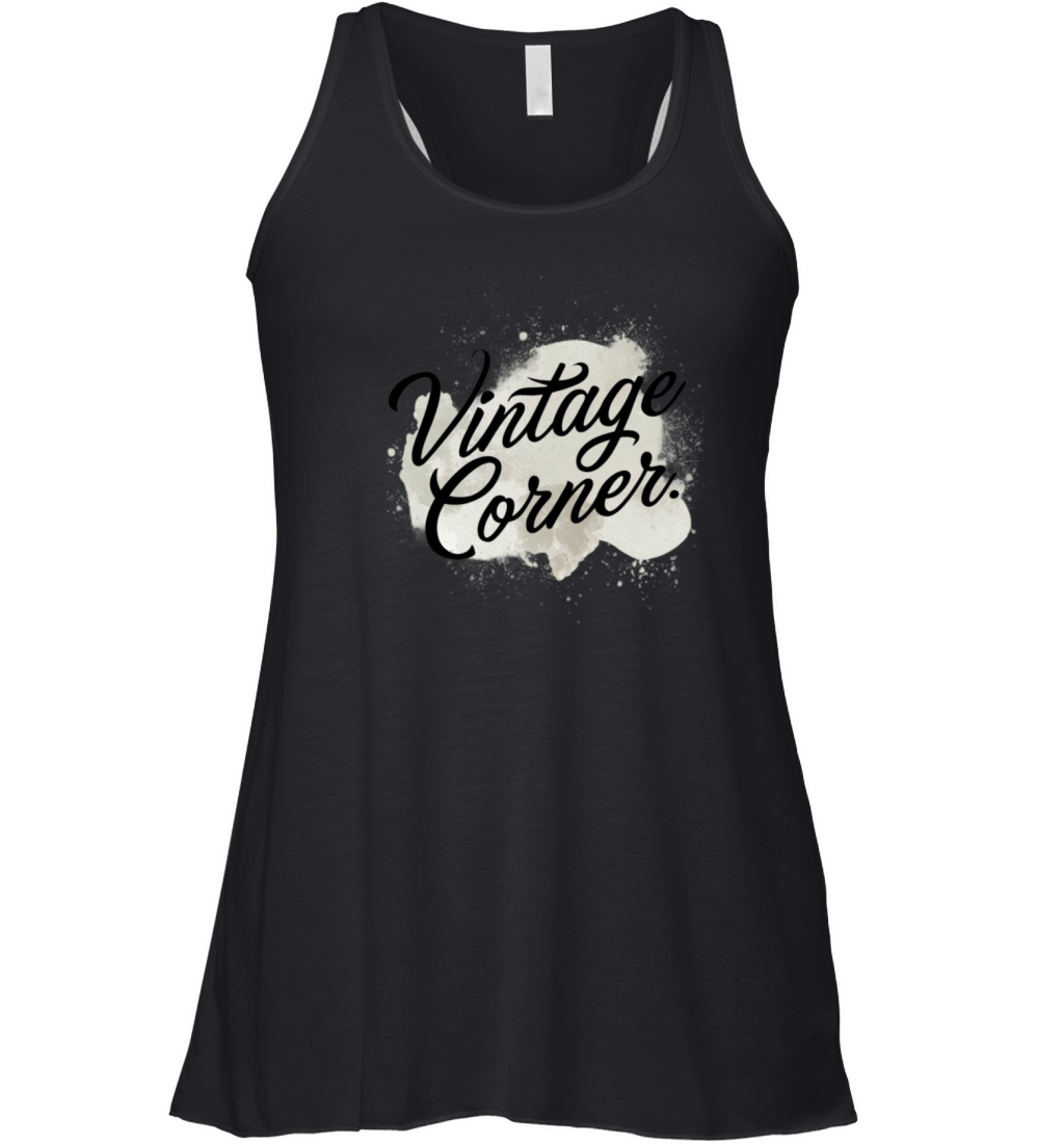 Vintage typography tshirt Women's Flowy Tank Top