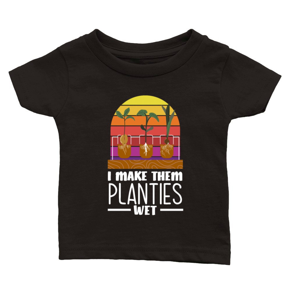 Funny Garden Gardener Gardening Landscaper Gift Classic Baby Crewneck T-shirt
