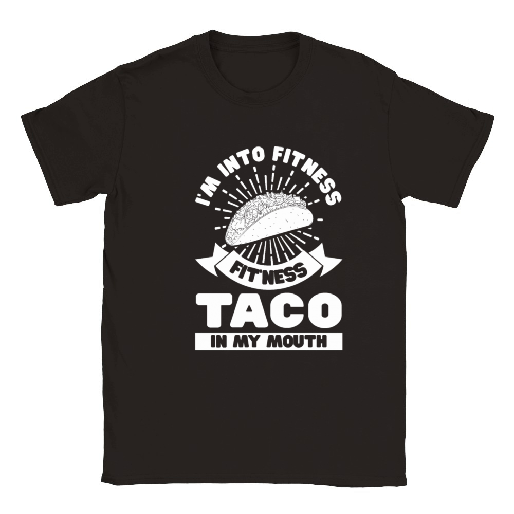 Taco Lover Gift Mexican Food Tacos Classic Kids Crewneck T-shirt