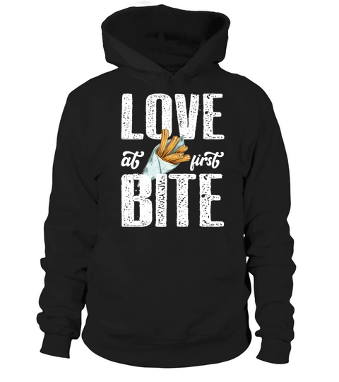 Love at First Bite Mexican Churros Hoodie Unisex