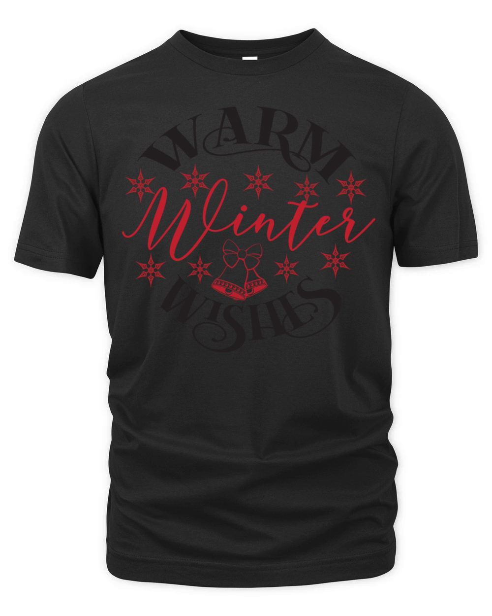Warm Winter Wishes Organic Unisex T-shirt