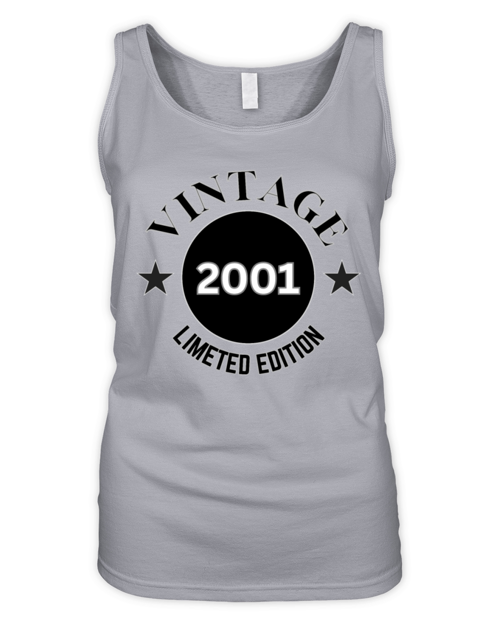 23 Year Old Vintage 2001 Limited Edition Organic Women's Tank Top