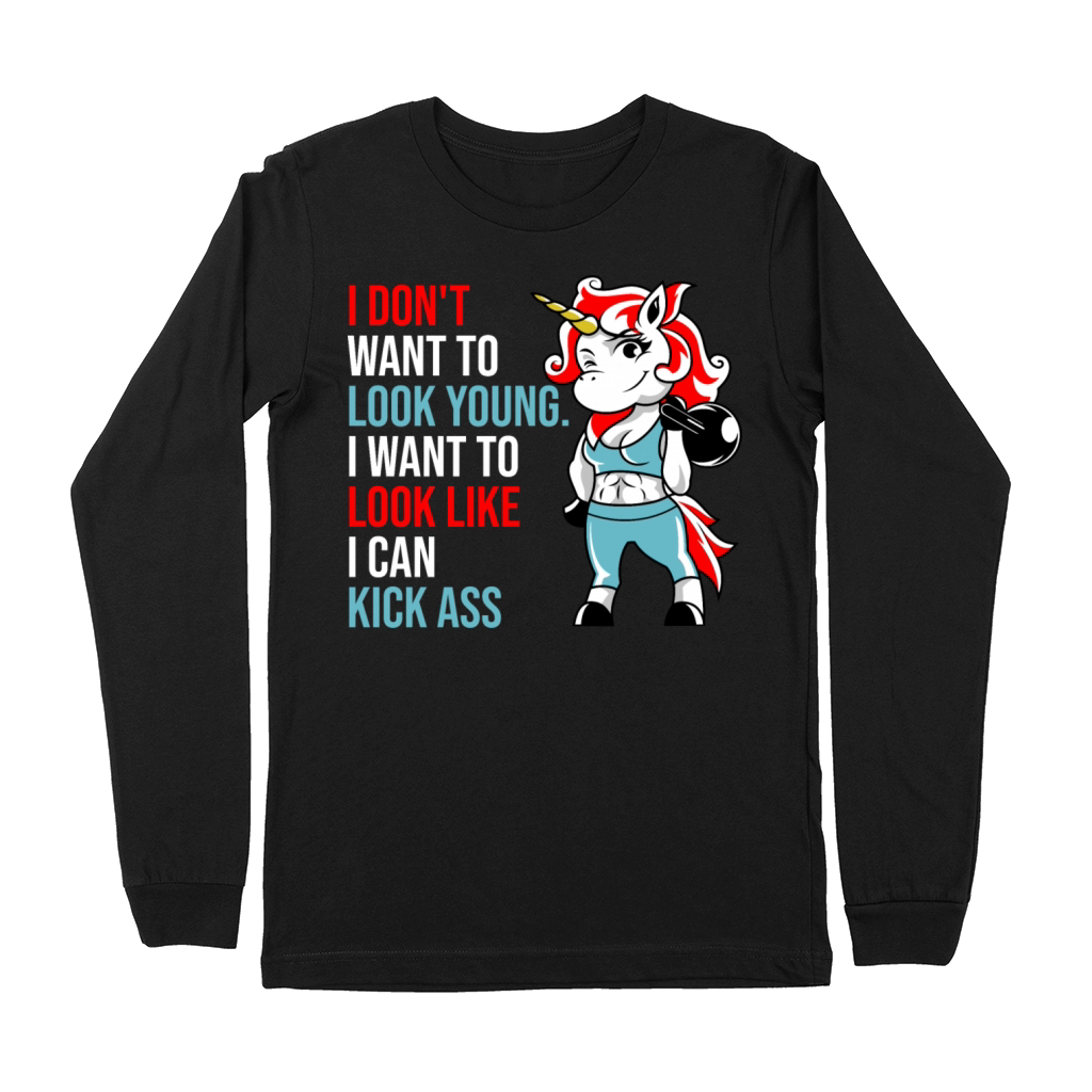 I Dont Want To Look Young Premium Long Sleeve