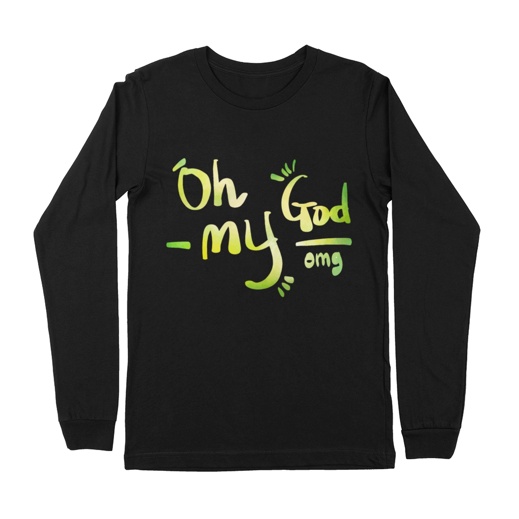 inspirational messages omg 67 F Premium Long Sleeve