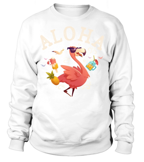 Aloha Beaches Tropical Hawaiian Summer Island Sweatshirt Unisex