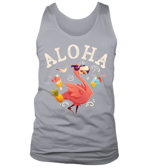 Aloha Beaches Tropical Hawaiian Summer Island Tank Top Unisex