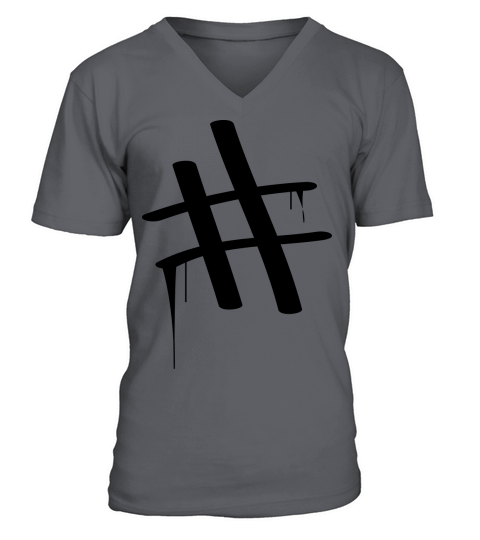 dope hashtag V-Neck T-shirt
