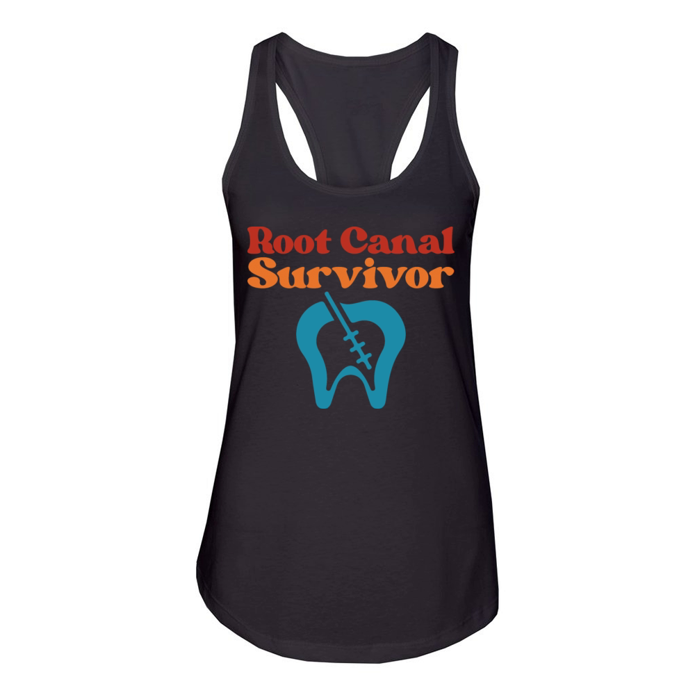 Root Canal Women's Racerback Tank