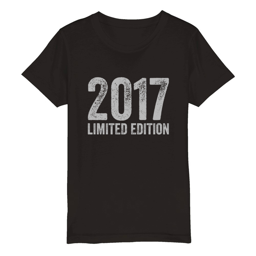 Birthday 2017 Limited Edition Organic Kids Crewneck T-shirt