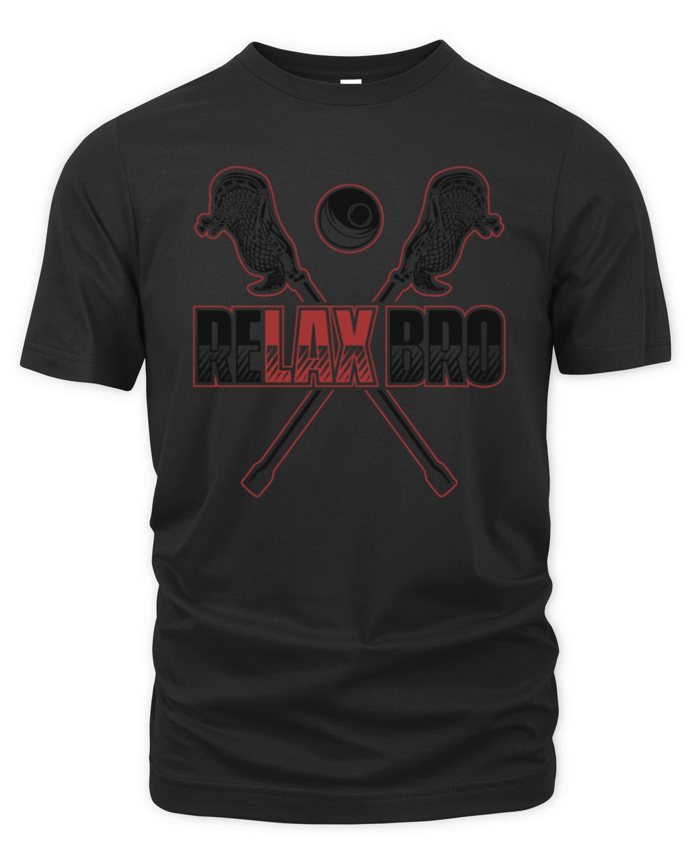 Relax Bro Goalie Lax Legend Fan Mom Professional Organic Unisex T-shirt