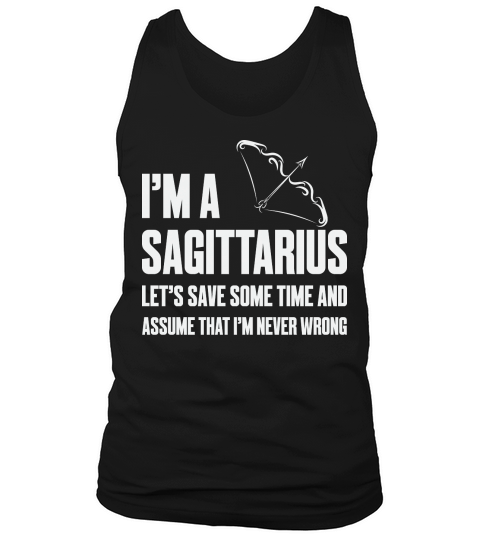 Sagittarius Facts Astrology Quote Tank Top Unisex