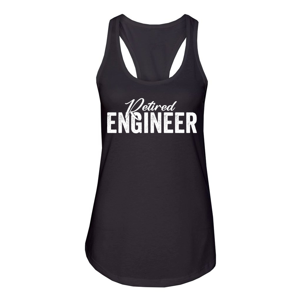 Retired Engineer Women's Racerback Tank
